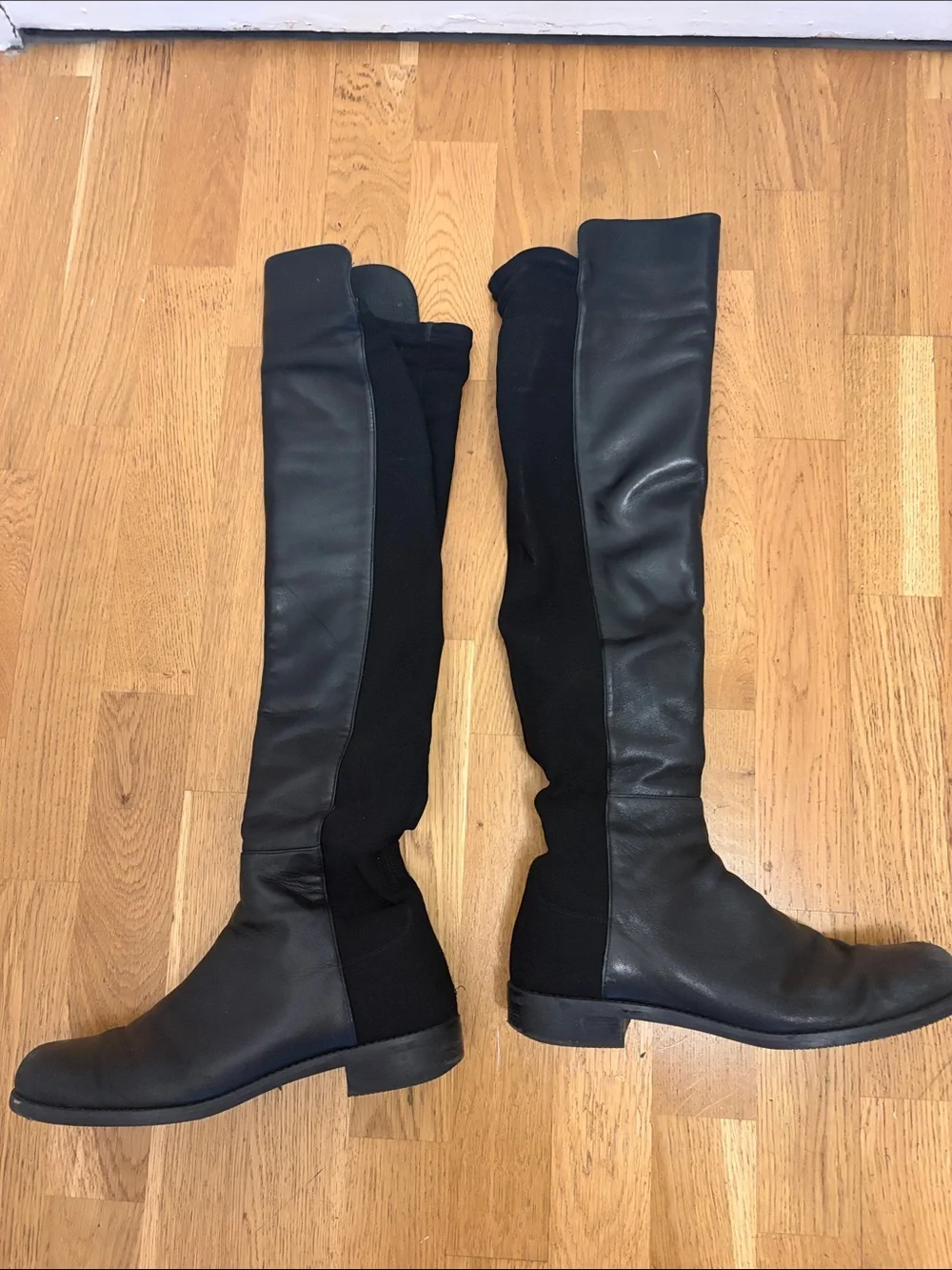 Stuart Weitzman 5050 Over-the-Knee Boot Napa Leather